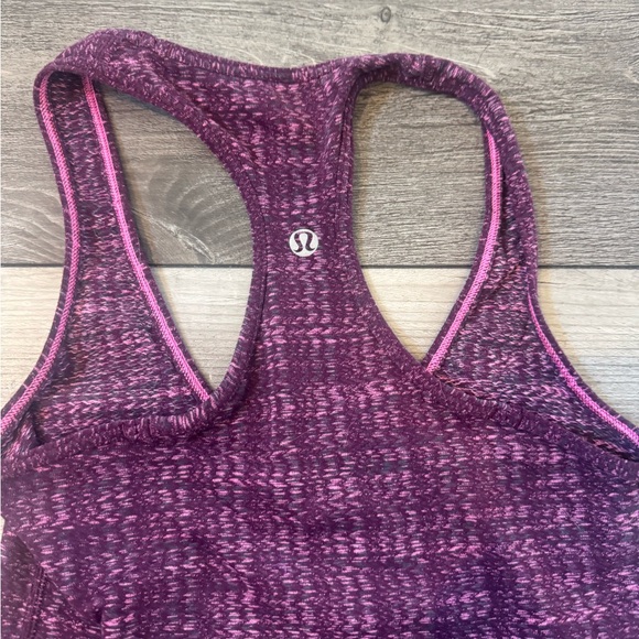 Lululemon Purple Racerback Tank - Picture 3 of 4